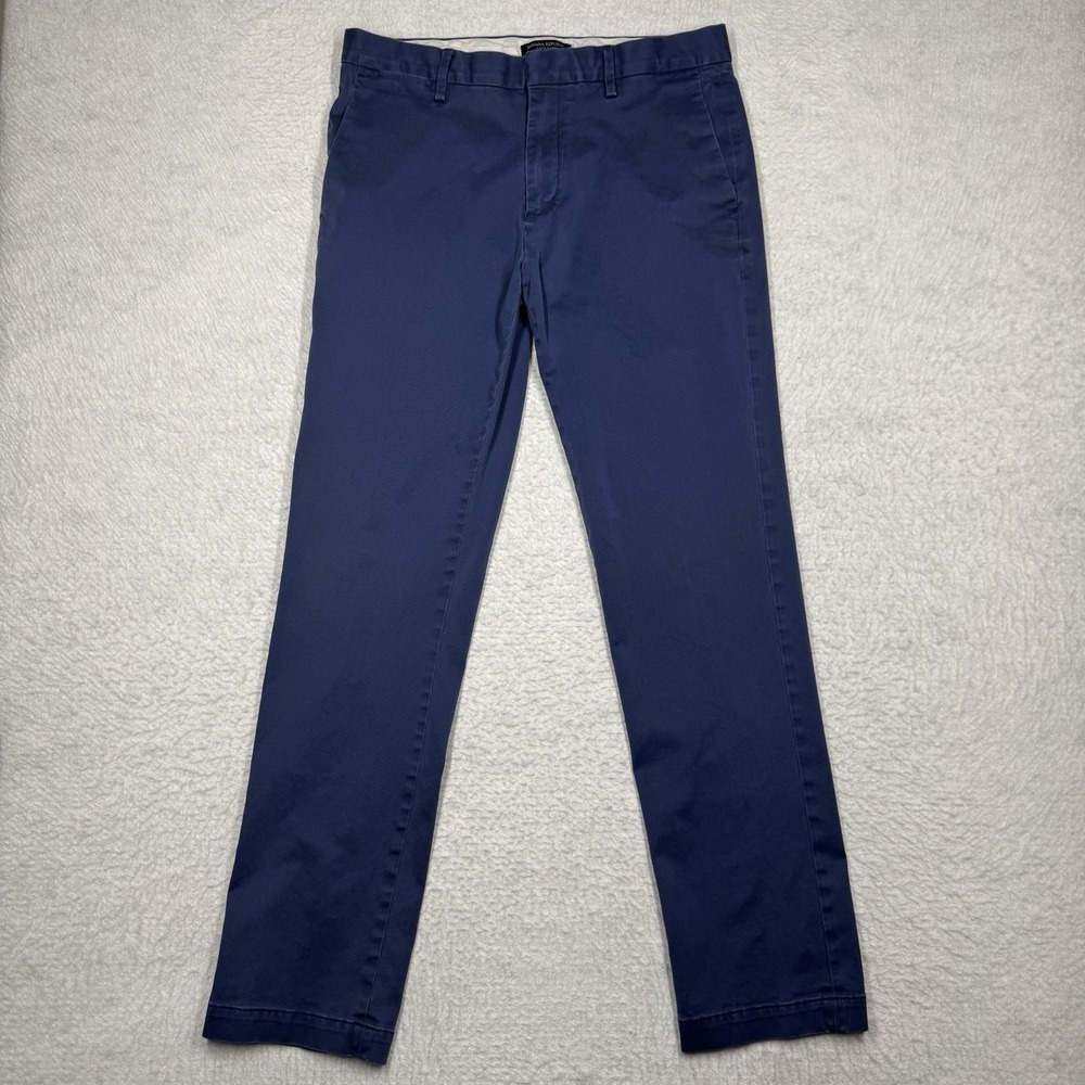 Banana Republic Aiden Chino Casual Pants Blue‎ Men's Size 33x34